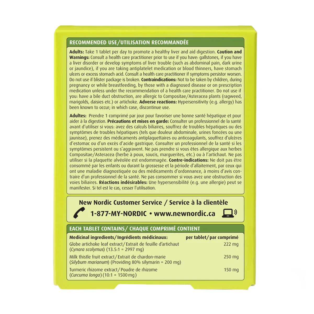 New Nordic Active Liver, 30 Tablets, 2-Pack