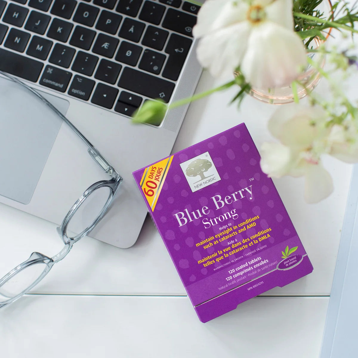 New Nordic Blue Berry Strong, 120 Tablets