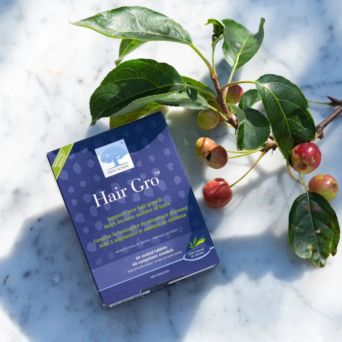 New Nordic Hair Gro, 2 x 60 Tablets