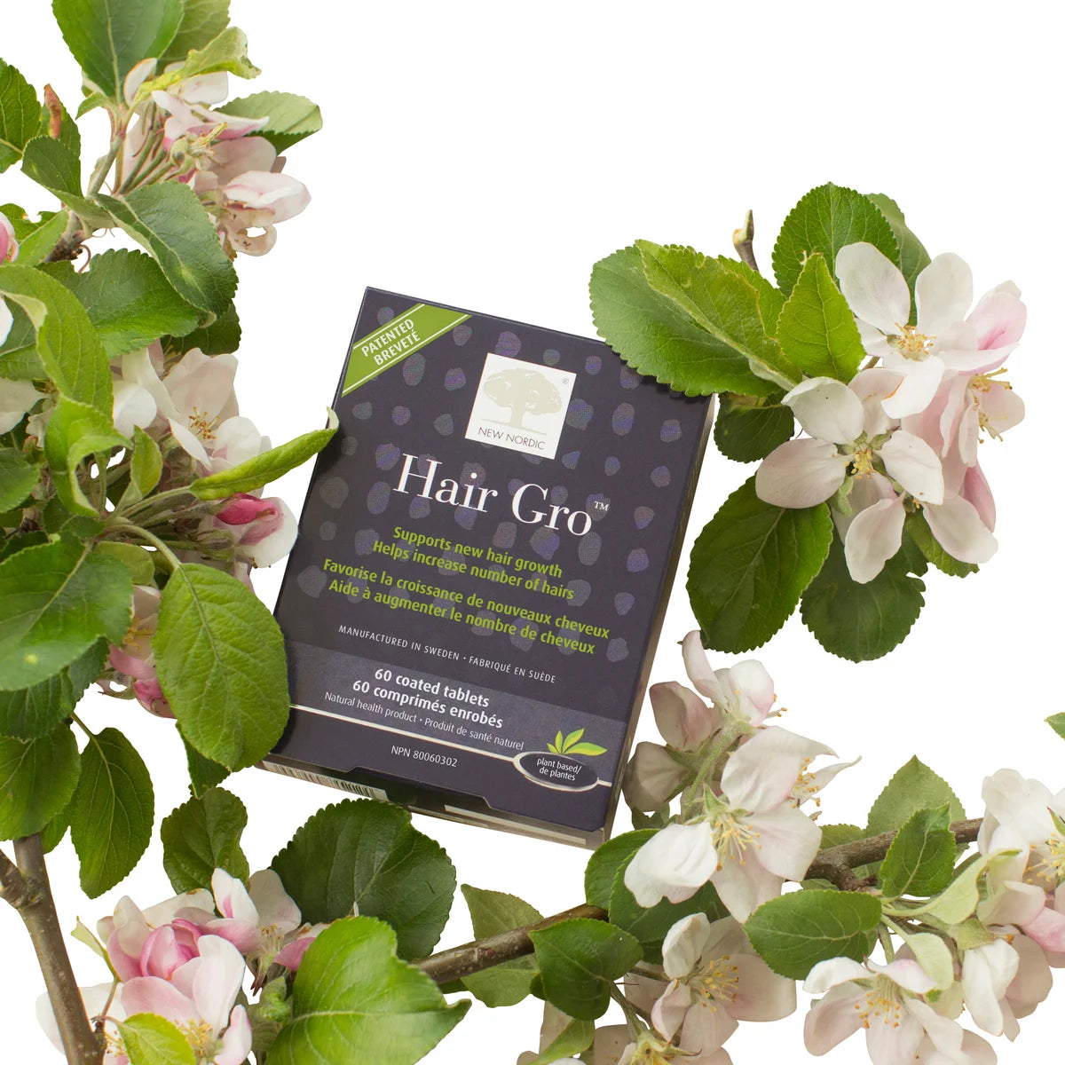 New Nordic Hair Gro, 2 x 60 Tablets