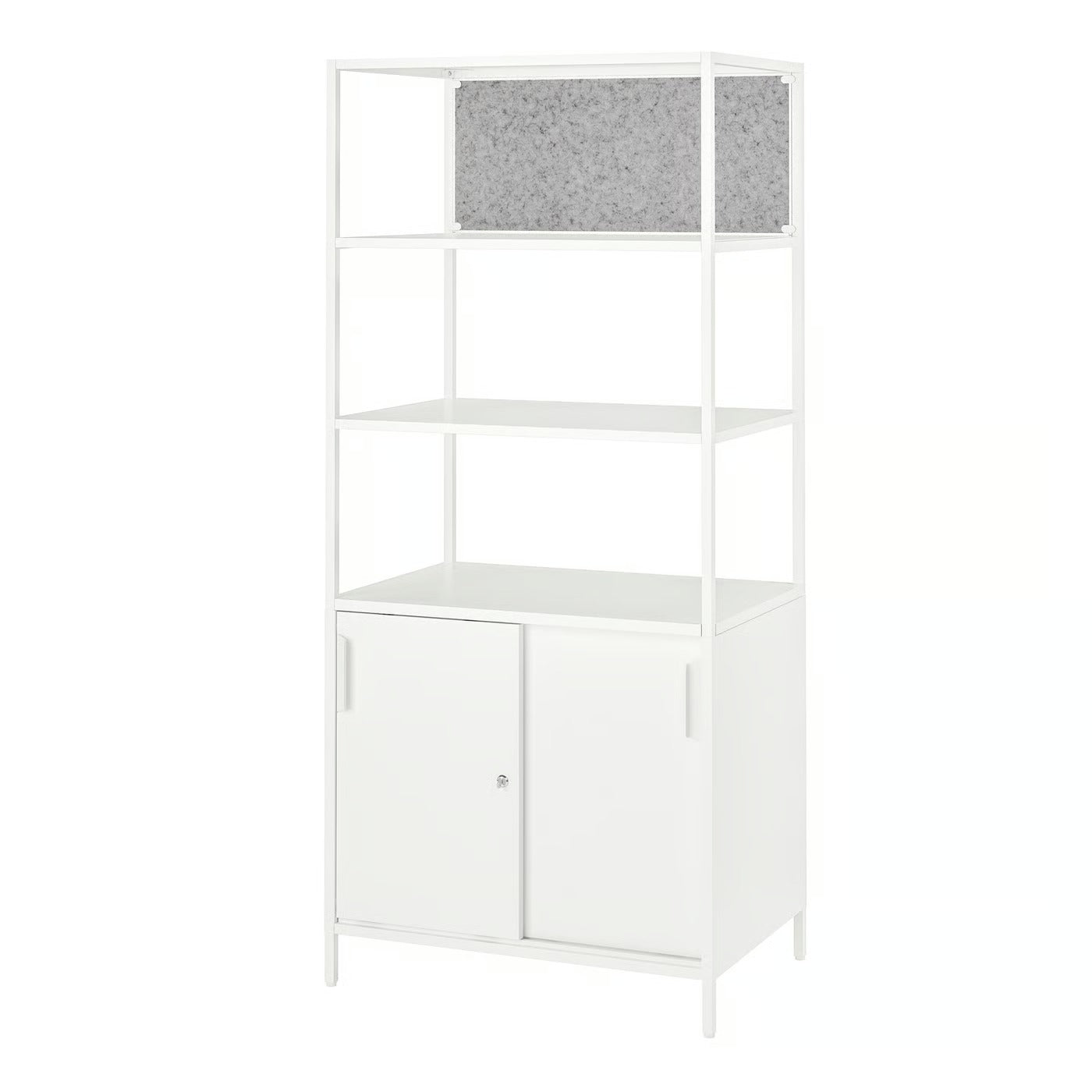 IKEA TROTTEN Noticeboard, white, 76x33 cm (30x13 ")