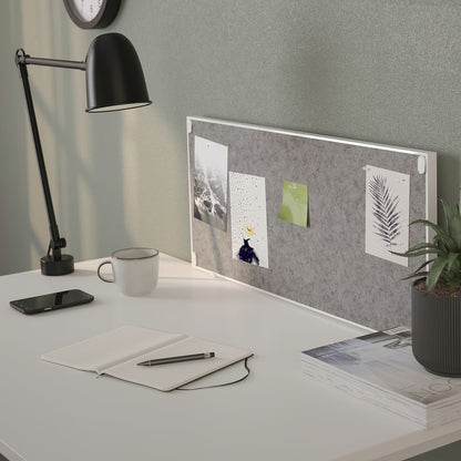 IKEA TROTTEN Noticeboard, white, 76x33 cm (30x13 ")