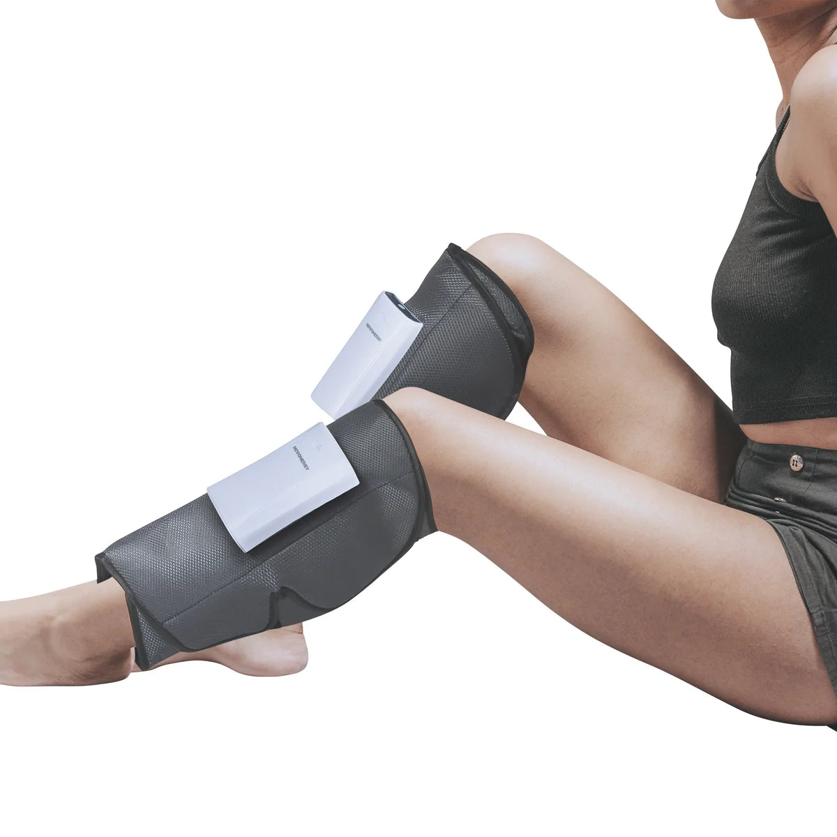Novonergy Leg Massager, Portable Compression Therapy, 2-pack