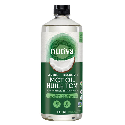Nutiva Certified Organic MCT Oil, 1.18L