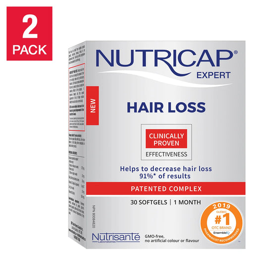 Nutrisanté Nutricap Hair Loss, 30 softgels, 2-pack