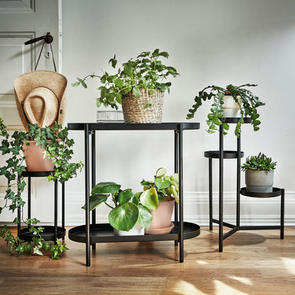 IKEA OLIVBLAD Plant stand, indoor/outdoor black, 58 cm (22 ¾ ")
