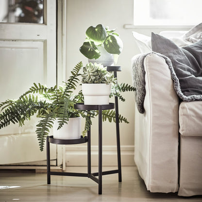IKEA OLIVBLAD Plant stand, indoor/outdoor black, 58 cm (22 ¾ ")