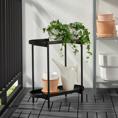 IKEA OLIVBLAD Plant stand, indoor/outdoor, 56 cm (22 ") - Black