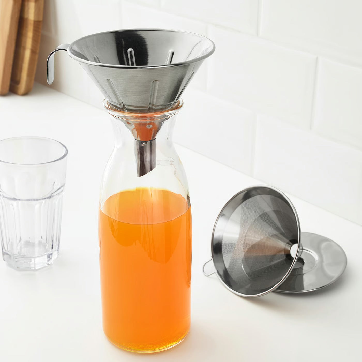 IKEA ÖVERST Metal coffee filter, stainless steel