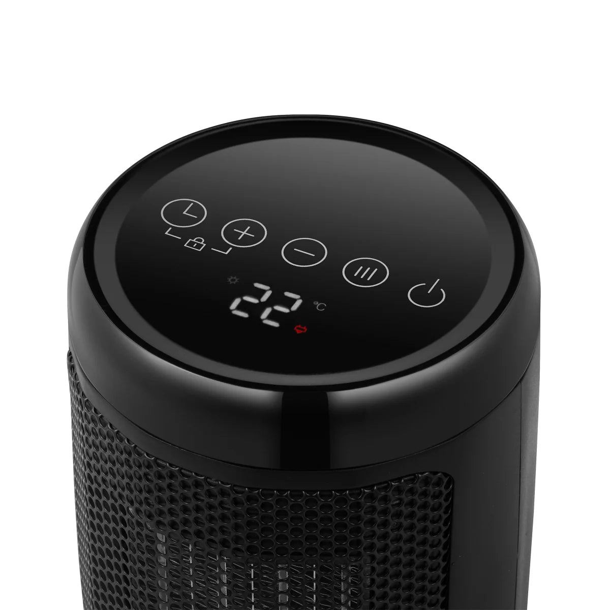 2-Pack OmniHeat Digital Ceramic Personal Heaters