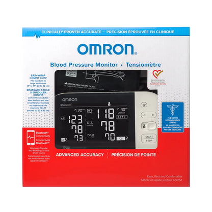Omron BP7455 Blood Pressure Monitor With Bluetooth Connectivity