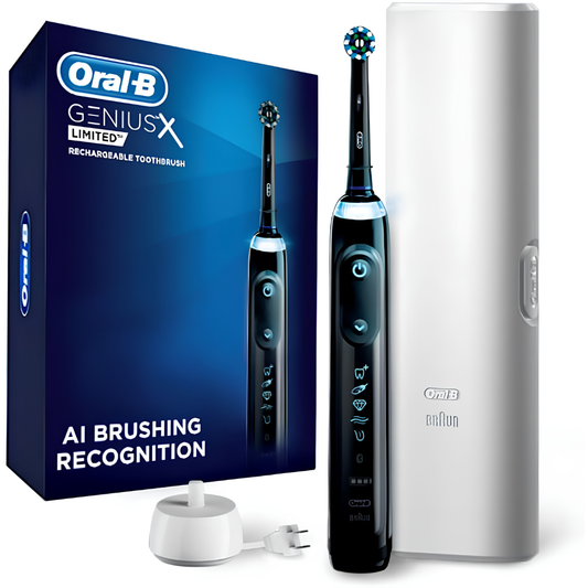 Oral-B Genius X Limited Electric Toothbrush with AI – Midnight Black