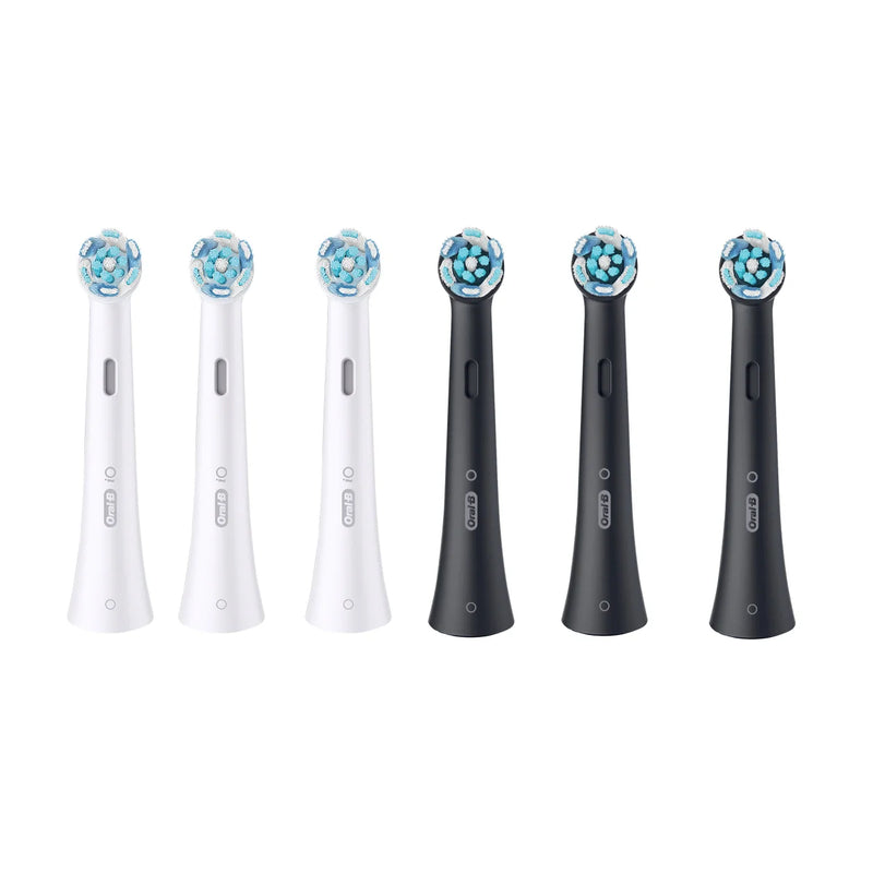 Brossettes de rechange pour brosse à dents électrique Oral-B iO Ultimate Clean, lot de 6