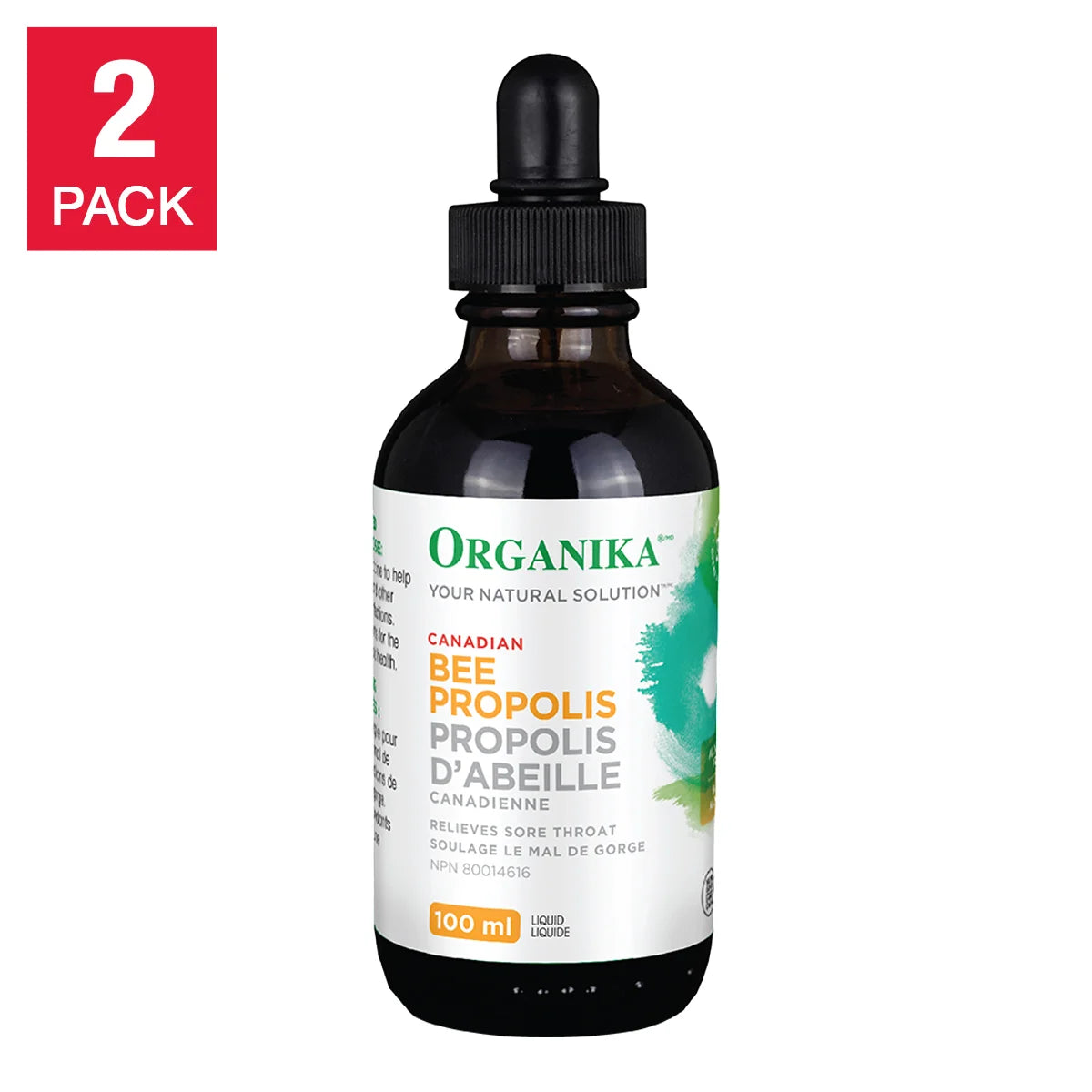 Organika Bee Propolis 167 mg Liquid, 2 x 100 mL