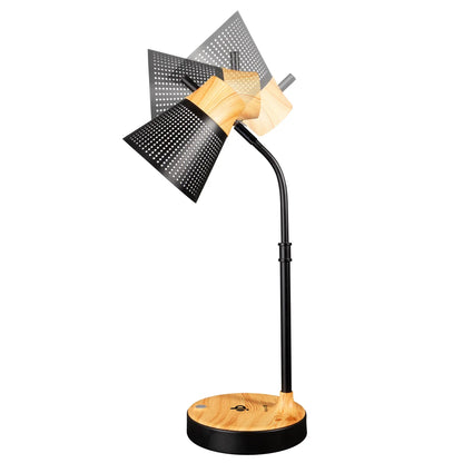 OttLite LED Table Lamp with Wireless Charging