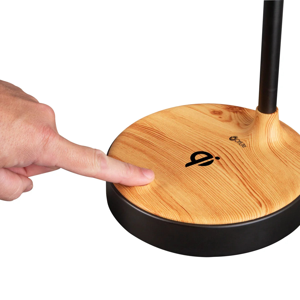 OttLite LED Table Lamp with Wireless Charging