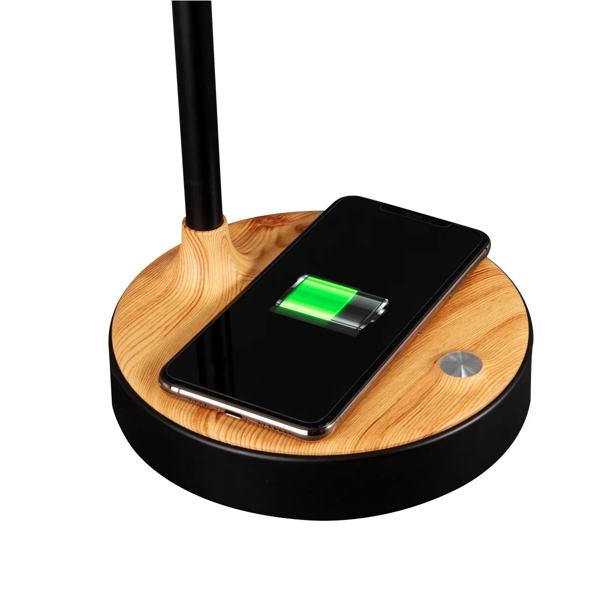 OttLite LED Table Lamp with Wireless Charging