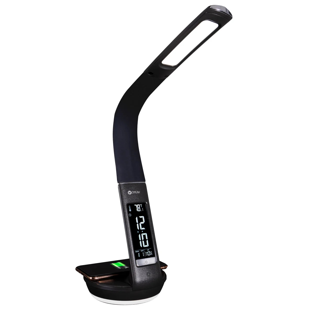 OttLite Wireless Charging LED Lamp with Colour- Changing Base