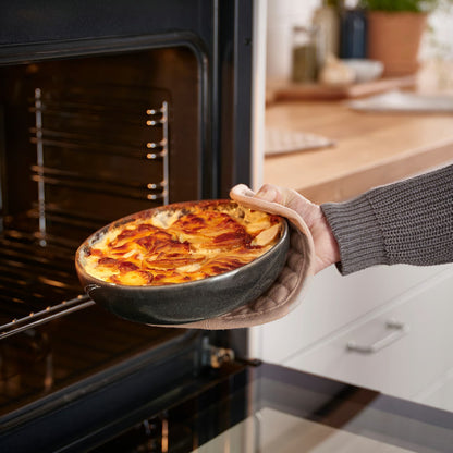 IKEA GLADELIG Oven dish, dark gray, 20 cm (8 ")
