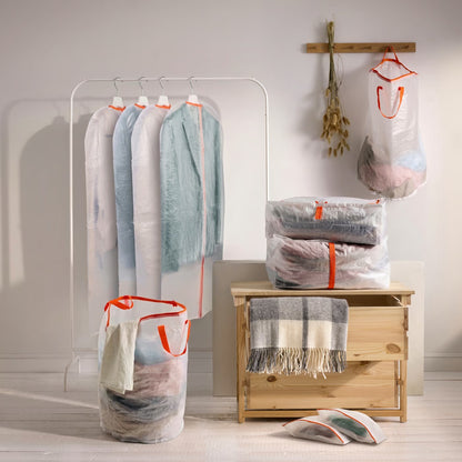 (2 PACK) IKEA PÄRKLA Storage case, 55x49x30 cm (21 ¾x19 ¼x11 ¾ ")