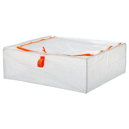 (4 PACK) IKEA PÄRKLA Storage case, 55x49x19 cm (21 ¾x19 ¼x7 ½ ")