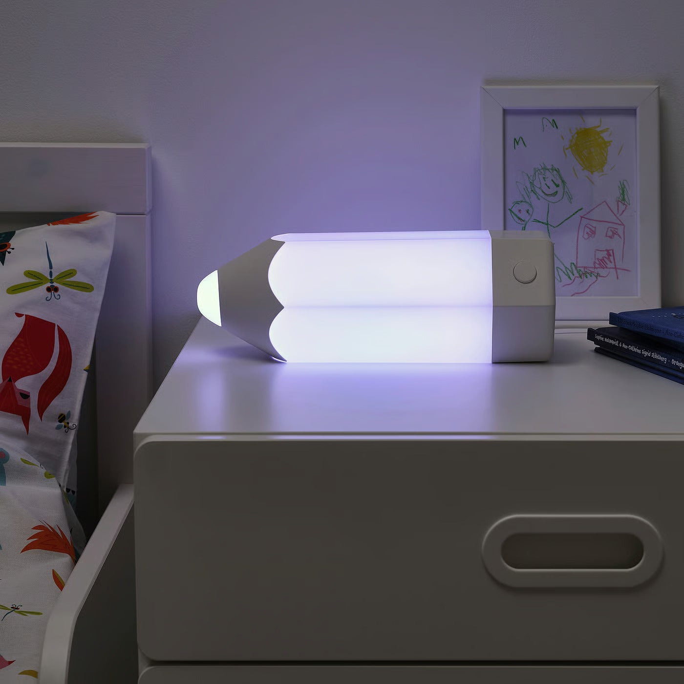 IKEA PELARBOJ LED table lamp, multicolor