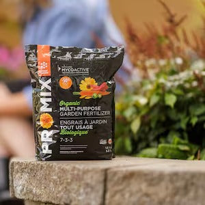 PRO-MIX Organic Multi-Purpose Garden Fertilizer 7-3-3, Granular Plant Food for Vegetables, Fruits & Flowers, 1.5 kg – OMRI Certified Organic Growth Formula