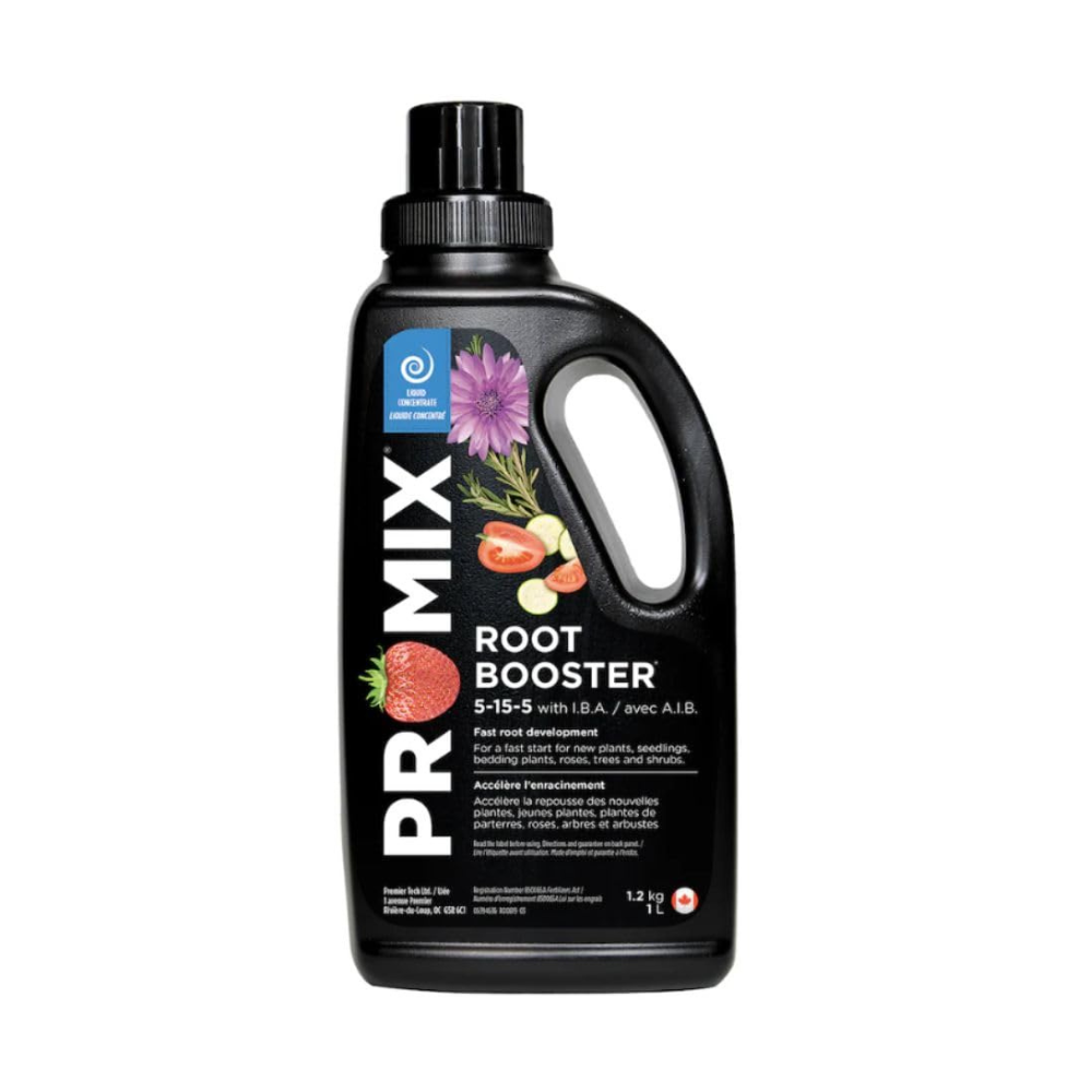 PRO-MIX Root Booster 5-15-5 Liquid Plant Food, XXL Roots Growth Formula, 1 L for Strong Root Development