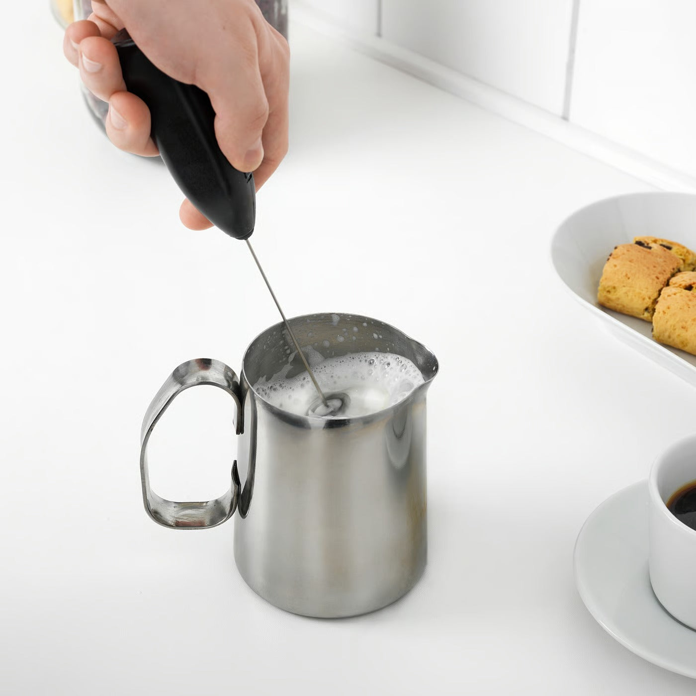 IKEA PRODUKT Milk-frother, black