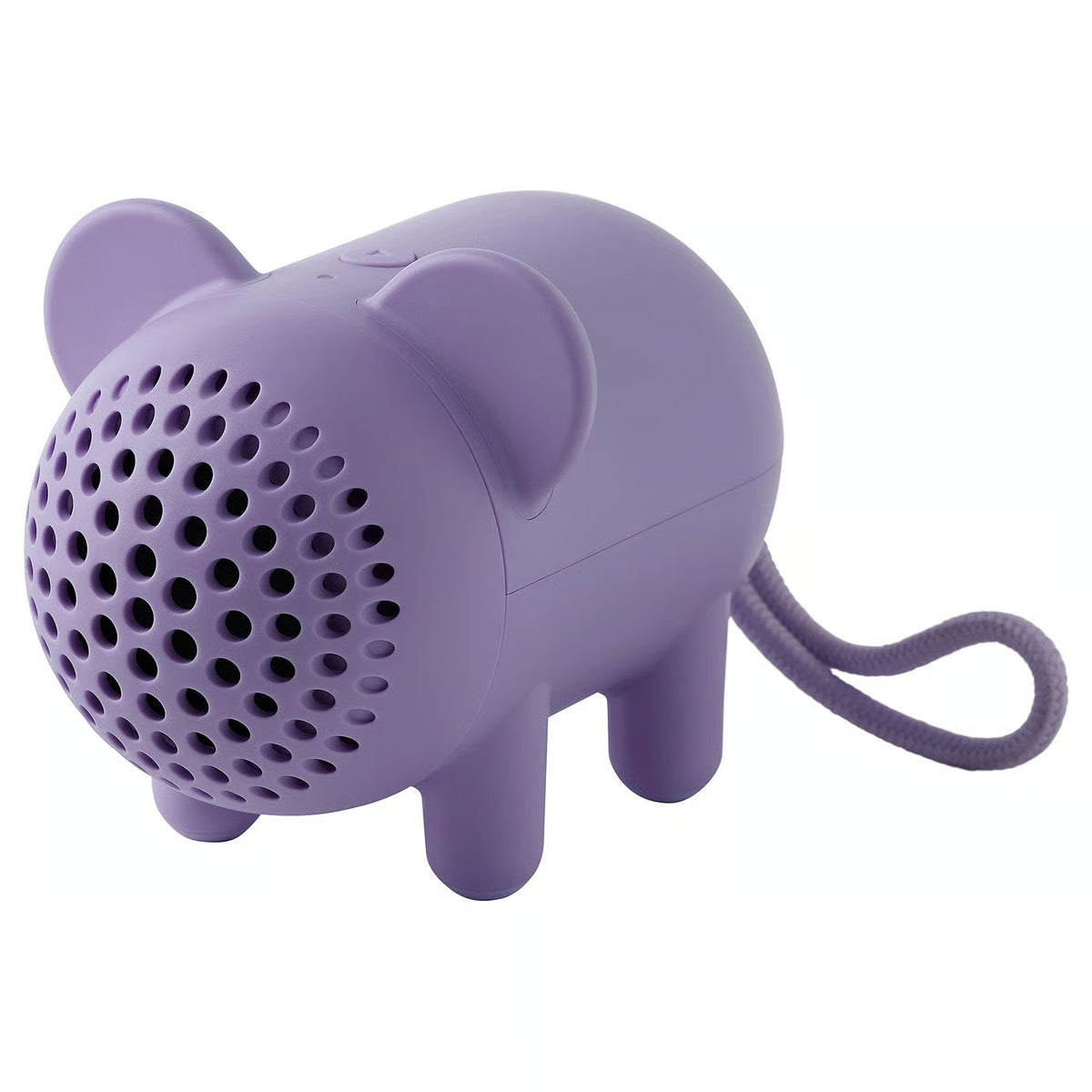 IKEA GREJSIMOJS Portable Bluetooth speaker, mouse/purple