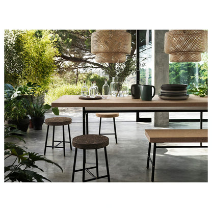 IKEA SINNERLIG Pendant lamp, bamboo/handmade, 50 cm (20 ")