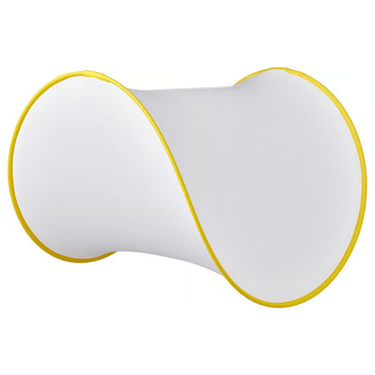 IKEA GREJSIMOJS Pendant lamp shade, white/yellow, 45 cm (18 ")
