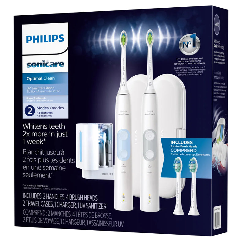 Philips Sonicare Optimal Clean, 2-pack