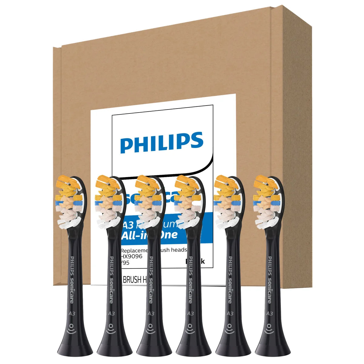 Philips Sonicare Premium All-In-One (A3), 6-pack