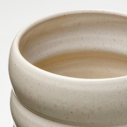 IKEA HASSELBUKETT Plant pot, indoor/outdoor/beige, 19 cm (7 ½ ")