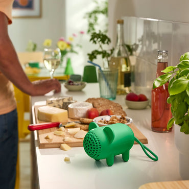 IKEA GREJSIMOJS Portable Bluetooth speaker, mouse/green