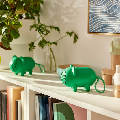 IKEA GREJSIMOJS Portable Bluetooth speaker, mouse/green