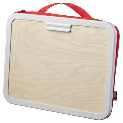IKEA Portable Drawing Case with Drawing Board, 35 x 27 cm (14 x 11 in) – Red