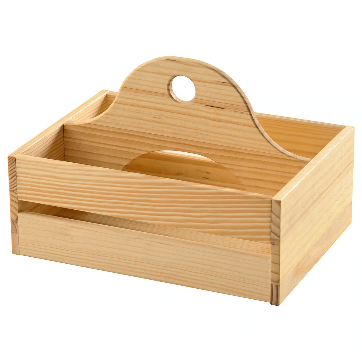IKEA CHOKLADHAJ Portable organizer, wood, 25x18 cm (9 ¾x7 ")
