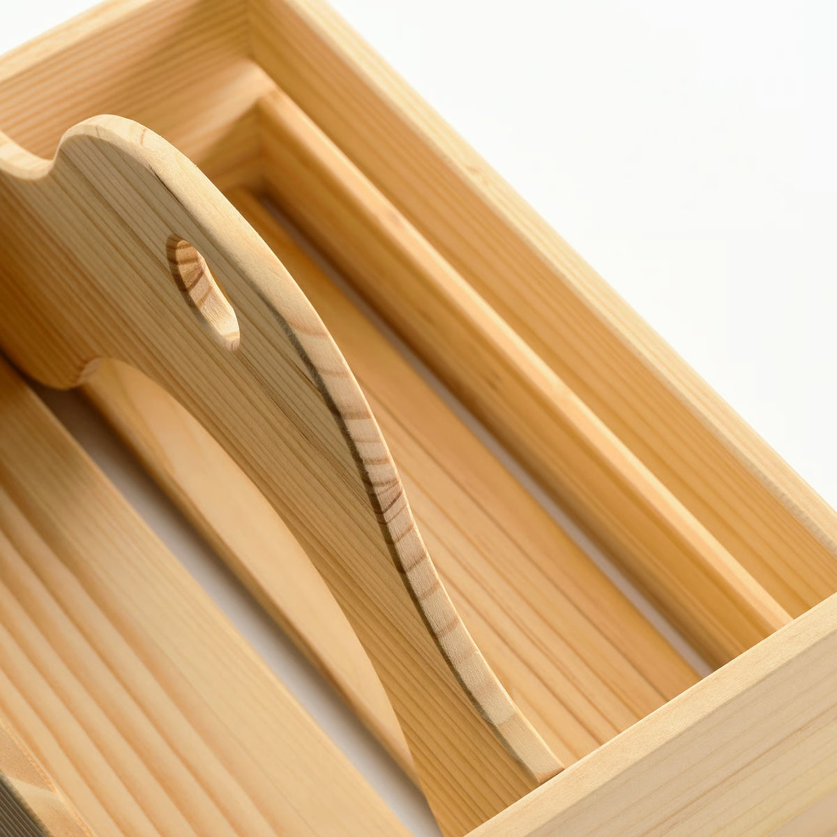 IKEA CHOKLADHAJ Portable organizer, wood, 25x18 cm (9 ¾x7 ")