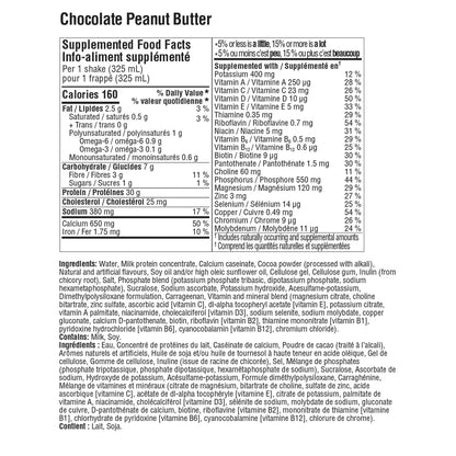 Premier Protein High-protein Chocolate Peanut Butter Shake, 18 x 325 mL