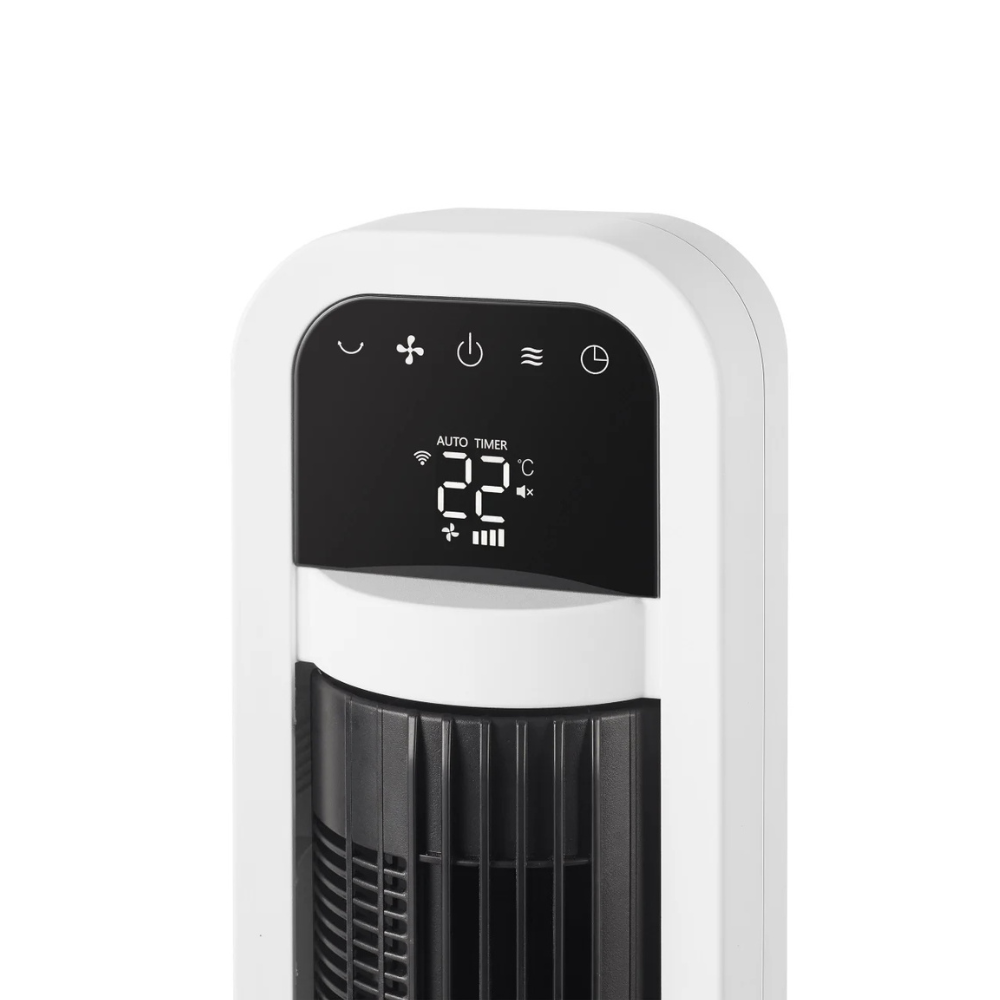 OmniBreeze Premium Tower Fan with Internal Oscillation & Wi-Fi – 38" Smart Cooling Fan