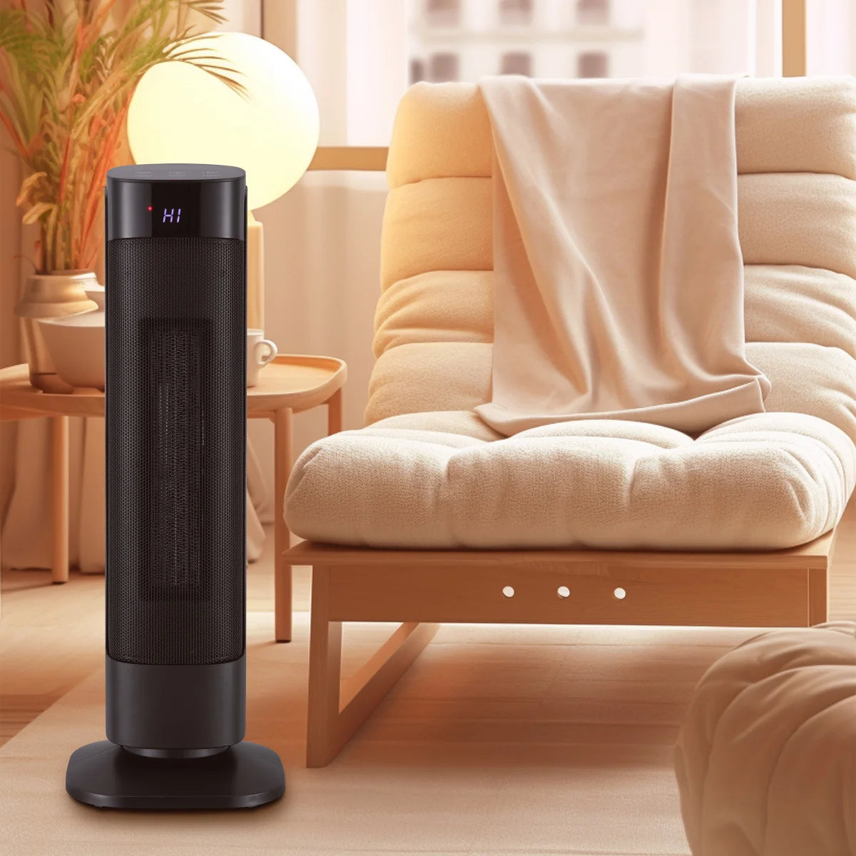 Profusion Heat 61 cm (24 in.) Oscillating Tower Heater with Remote