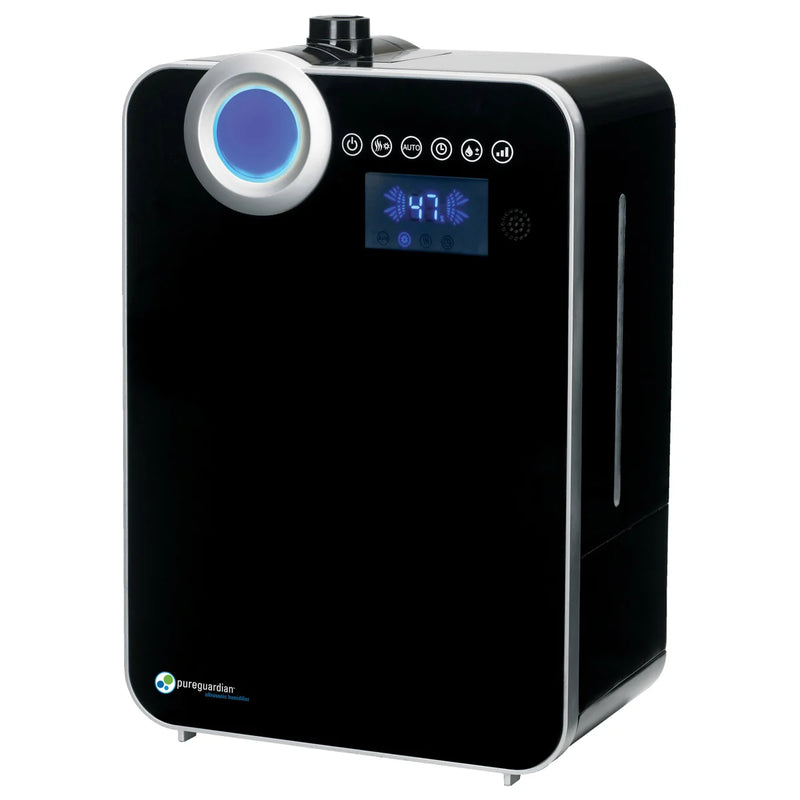 Humidificateur ultrasonique intelligent PureGuardian 120 heures 2 gallons