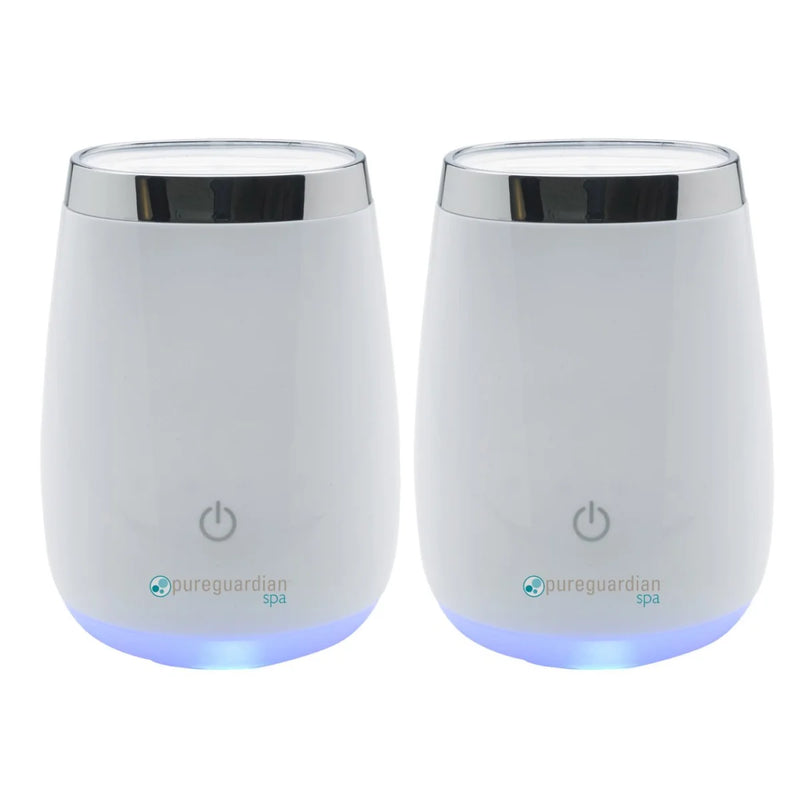 PureGuardian Ultrasonic Essential Oil Diffusers, 2-pack