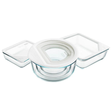Pyrex Ultimate Glass Food Storage Set, 10-piece