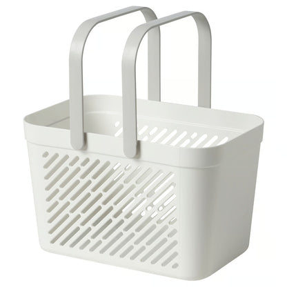 IKEA RÅNEN Bathroom Storage Basket with Foldable Handles