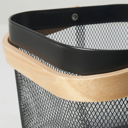 IKEA RISATORP Wire basket, dark gray, 25x26x18 cm (9 ¾x10 ¼x7 ")