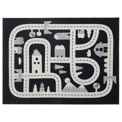 IKEA MARKKRYPARE Rug, dark gray, 74x100 cm (2 ' 5 "x3 ' 3 ")