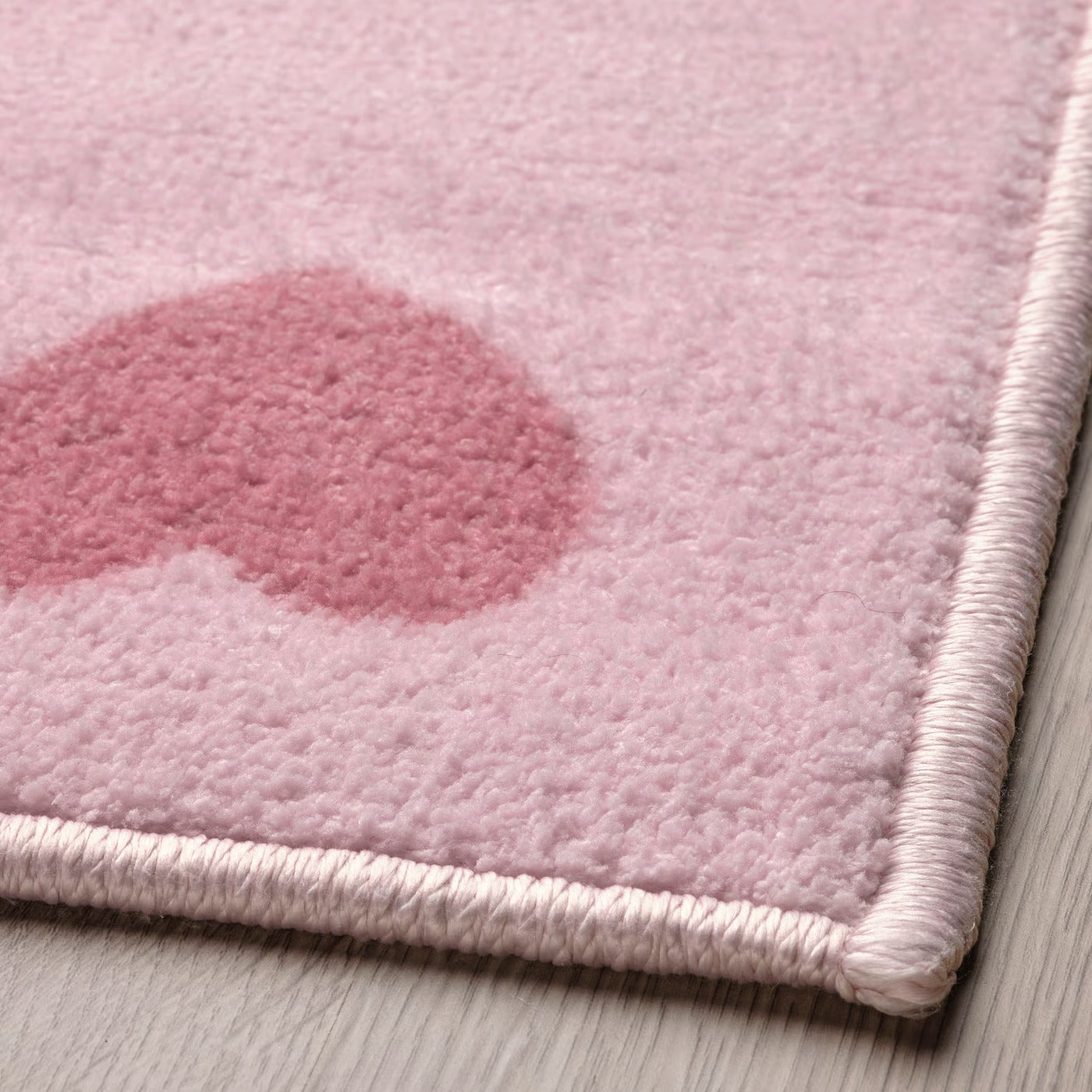 IKEA BARNDRÖM Rug, pink, 133x160 cm (4 ' 4 "x5 ' 3 ")